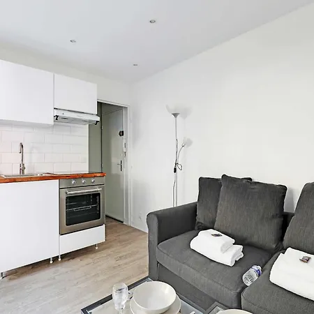 Cosy 2p - Buttes Chaumont - Bail Mobilite Apartmán Paříž